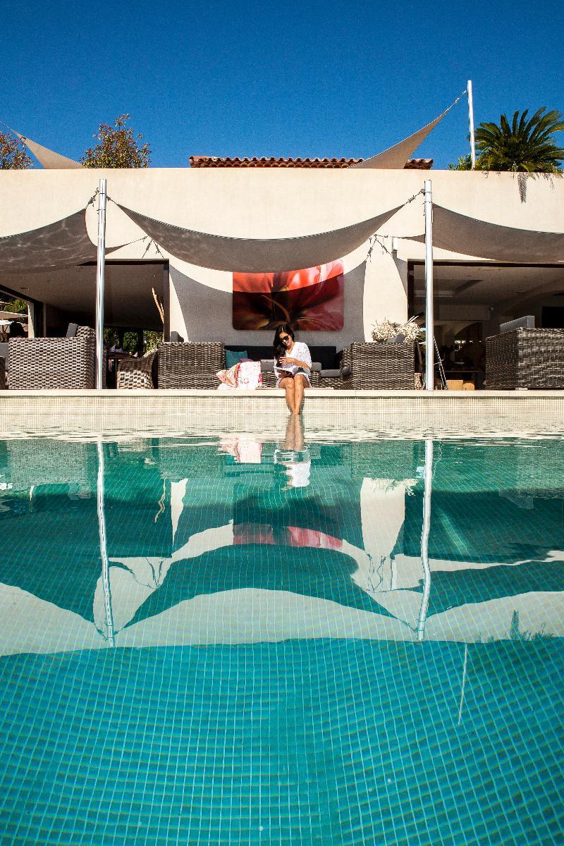 Hotel Font Mourier Cogolin Exterior foto